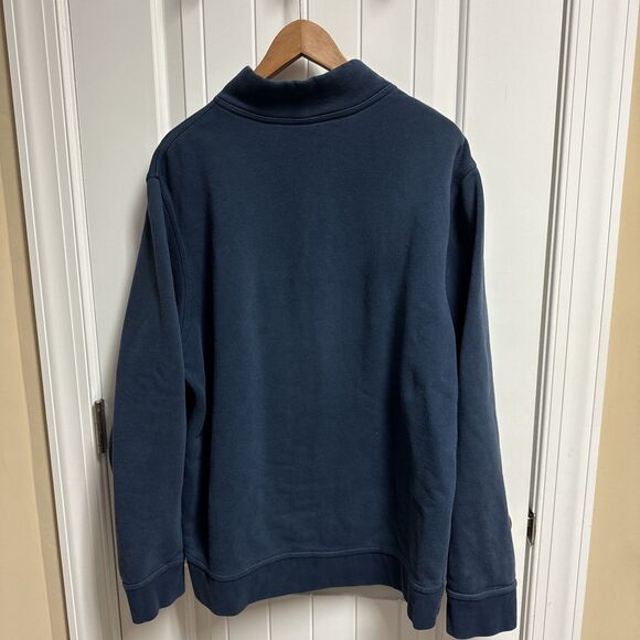 Rare New England Patriots Nike Onfield Navy 1/4 Zip Jacket Men’s Size XL - Picture 4 of 4